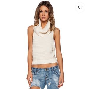 One Teaspoon Turtleneck Tank Top